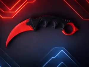 Karambit Ruby /Sapphire/ Emerald Doppler Knife CS2