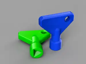 Electric Cabinet Triangular Key