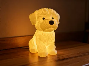 West Highland Puppy LED Candle Light