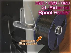 (H2D/H2S/H2C) XL External Spool Holder
