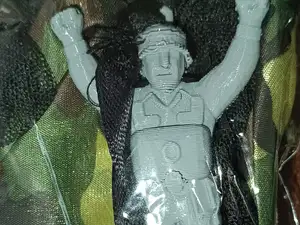 Parachutist plastic Toy WW2