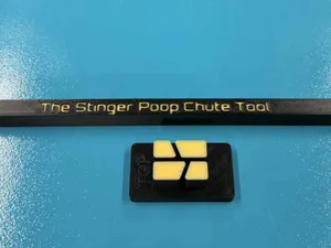 Poop Wand a Chute Tool 4 Bambu / Elegoo