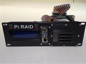 Pi RAID - 10" Rack Pi 5 NAS - Radxa PENTA Sata Hat