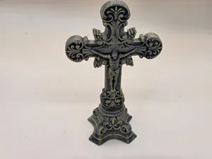 Ornamentales Kruzifix Barock Kreuz