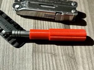 leatherman screwdriver bit extension handle