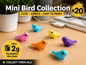 Mini Bird Fidget - Micro Zoo