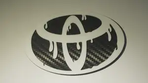 Dripping Toyota Emblem