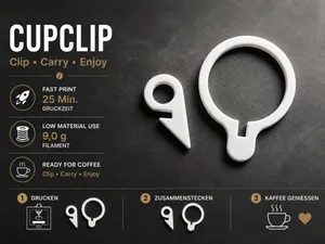 Cupclip - Clip-Carry-Enjoy
