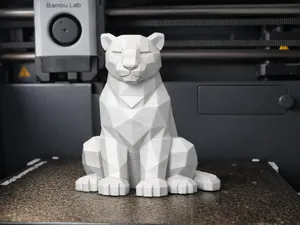 Low Poly Cheetah