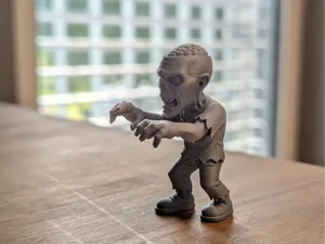 Chibi Zombie Walker – Cartoon Figurine