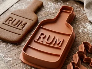 Rum cookie cutter