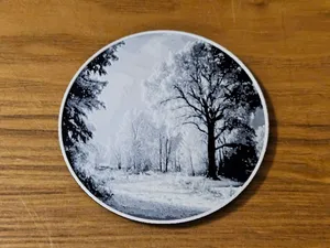 Snowy Landscape Coaster
