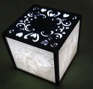 Lithophane holder Lamp 3D print model