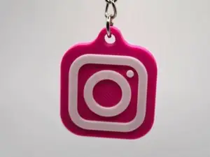 NFC Tag Schlüsselanhänger Instagram