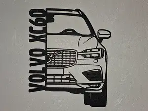 VOLVO XC60 – silhouette wall art