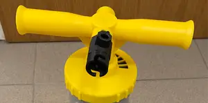 Inflatable pump adapter with Pressure Gauge