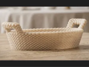 Wicker Twist Basket-v1