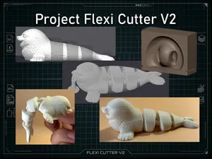 Project cutter for flexi toys V2