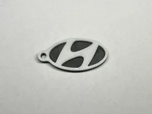 Hyundai keychain Dual Color NO AMS Needed