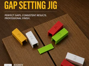 16mm Cabinet Door Gap Setting Jig Alignment Tool