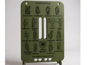 PrepReady - Knot Tying Practice & Training Board
