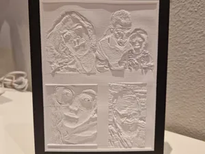 Frame per litofanie