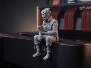 Sitting Kakashi Reading