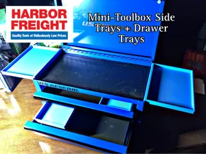 Mini Toolbox Harbor Freight Trays 