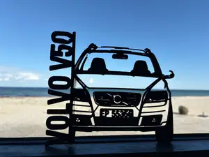 Volvo v50 - silhouette - 2d model - post facelift