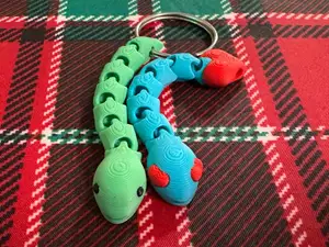 Tiny Flexi Snake 'The Keyring'