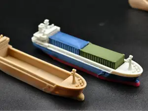 集装箱运输船2,可浮水,集装箱可拆分