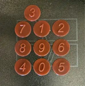 Numeric Game Tokens