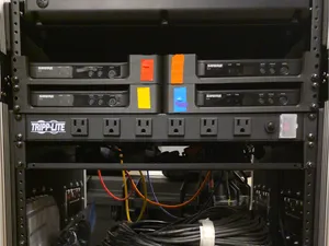 Modular 1U Rack Mount: Shure BLX4 Wireless System