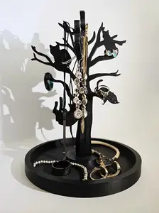 Jewelery Stand - Cats in a Tree