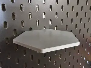Ikea Skadis Hexagon Regal 120mm / Verstärkte Rippe