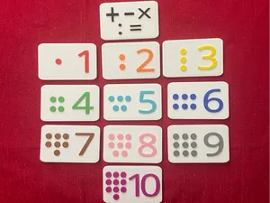Card Educative Numeriche – Montessori Inspired