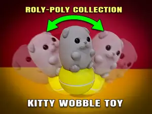 Scottish Fold Cat Wobble (Roly-Poly Collection)
