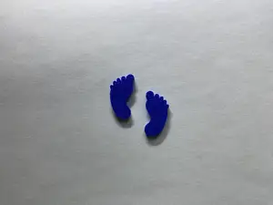 Baby foot decoration