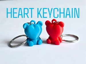 Keychain - Heart