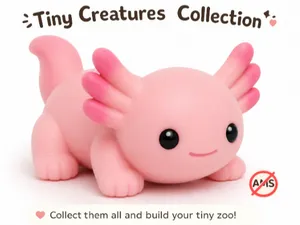 Tiny Creatures Collection – Axolotl