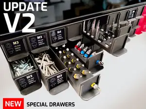 Mini drawers - 100 × 30 mm - NEW special drawers
