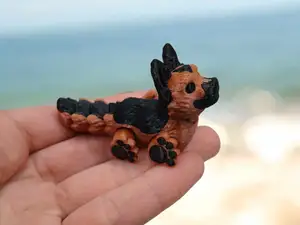 German Sheperd Puppy Flexible Dog