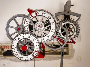 fully functional mechanical clock!