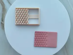 Geometric Pattern Polymer Clay Cutter