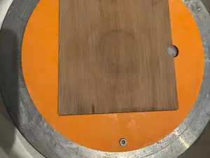 Pottery bat for 10 inch pins