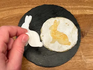 Puderzuckerform Hase (für Pancakes/Kuchen etc.)