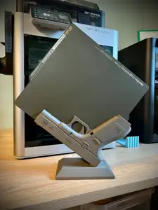 Glock 17 Bambu Build Plate Holder