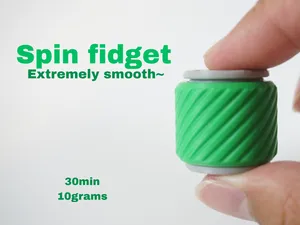 Spin fidget