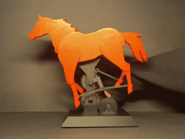 Running Horse Automaton