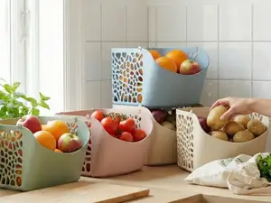 Stackable Fresh Keeper Modular Kitchen Storage